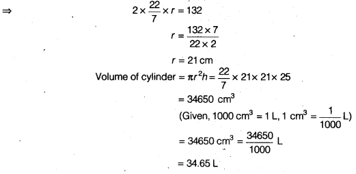 NCERT Solutions for Class 9 Maths Chapter 13 Surface Areas and Volumes a6 1